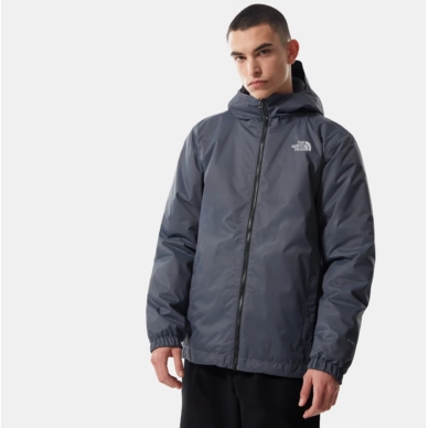 Jacke The North Face Quest Insulated Jacket Vanadis Grey Black Heather Herren Outdoorsupply